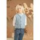 Baby Bloom Βαπτιστικό Σέτ Αγορίστικο 126.16.7280 - Ρούχα Βάπτισης για Αγόρι στο Oneirokosmos
