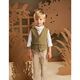 Baby Bloom Βαπτιστικό Σέτ Αγορίστικο 126.20.7980 - Ρούχα Βάπτισης για Αγόρι στο Oneirokosmos