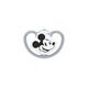 Nuk Perfect Match Air Πιπίλα Σιλικόνης με Θήκη Mickey Grey 6-18m 10176362 - Πιπίλες στο Oneirokosmos