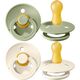 Bibs Πιπίλα Latex Colour Ivory/Sage 2τμχ. Νο1 110241 - Πιπίλες στο Oneirokosmos