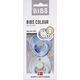 Bibs Πιπίλα Latex Colour Sky Blue/Baby Blue 2τμχ. Νο1 110214 - Πιπίλες στο Oneirokosmos