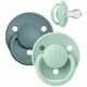 Bibs Σετ Πιπίλες De Lux Σιλικόνης Onesize Nordic Mint / Island Sea 2 τμχ 150232 - Πιπίλες στο Oneirokosmos