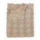 BIBS Πλεκτή Κουβέρτα 70X100 εκ.  Wavy Vanilla 9406245 - Κουβέρτες Αγκαλιάς στο Oneirokosmos
