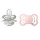 Bibs Σετ Πιπίλες Supreme Σιλικόνης No 2  Haze/Blossom 2 τμχ 260352 - Πιπίλες στο Oneirokosmos