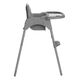 Kikka Boo Καρεκλάκι Φαγητού Jammy 2 in 1 Grey - Καθίσματα Φαγητού Επιδαπέδια στο Oneirokosmos