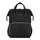 Kikkaboo Τσάντα Αλλαξιέρα Siena Black & Gold 31108020020 - Τσάντες - Αλλαξιέρες στο Oneirokosmos