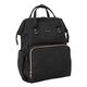 Kikkaboo Τσάντα Αλλαξιέρα Siena Black & Gold 31108020020 - Τσάντες - Αλλαξιέρες στο Oneirokosmos