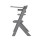 Kikka Boo Ξύλινο Καρεκλάκι Φαγητού Nordy Dark Grey 31004010187 - Καθίσματα Φαγητού Επιδαπέδια στο Oneirokosmos