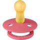 Bibs Πιπίλα Latex Studio Colour Block Baby Pink/Coral Mix 2τμχ. Νο1 11022101 - Πιπίλες στο Oneirokosmos