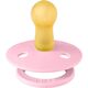 Bibs Πιπίλα Latex Studio Colour Block Baby Pink/Coral Mix 2τμχ. Νο1 11022101 - Πιπίλες στο Oneirokosmos