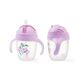 BabyOno Εκπαιδευτικό Ποτηράκι με Βαρίδι 240ml Lilac BN1464/05 - Ποτηράκια 6μηνών + στο Oneirokosmos
