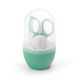 BabyOno Βρεφικό Σετ περιποίησης νυχιών με θήκη Mint BN398/01 - Προϊόντα υγιεινής φροντίδας στο Oneirokosmos