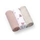 BabyOno Σετ Βαμβακερές μουσελίνες 70x70 cm  3 τμχ BN828/03 - Πάνες-Λαβέτες-Σελτέδες στο Oneirokosmos