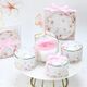 Soap Tales Μπομπονιέρα Βάπτισης Πιατάκι Πορσελάνης Pink Blossoom ST01027 - Για Κορίτσι στο Oneirokosmos