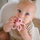 BabyOno Μασητικό από μαλακή σιλικόνη Flower Pink BN1596/01 - Μασητικά - Κρίκοι Οδοντοφυΐας στο Oneirokosmos