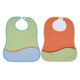 X-TREME BABY ΣΕΤ 2 ΣΑΛΙΑΡΕΣ ΠΛΑΣΤΙΚΟ ΜΕ ΣΚΡΑΤΣ 31 X 42 CM - Σαλιάρες στο Oneirokosmos
