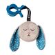 WHISBEAR HUMMING BUNNY GREY ΜΕ ΡΟΖ ΗΧΟΥΣ ΚΑΙ ΚΛΙΠΣ - Βρεφικά Παιχνίδια στο Oneirokosmos