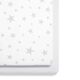 SNUZ ΣΕΤ ΣΕΝΤΟΝΙΑ 2 ΤΕΜΑΧΙΩΝ ΓΙΑ ΛΙΚΝΟ 44 x 80 cm GREY STARS - Σεντόνια Κούνιας στο Oneirokosmos