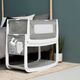 SNUZ ΑΠΟΘΗΚΕΥΤΙΚΗ ΘΗΚΗ ΓΙΑ ΤΟ ΛΙΝΚΟ SNUZPOD GREY - Λίκνο στο Oneirokosmos