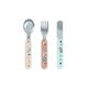 MINILAND STEEL CUTLERY SET DREAMLAND - ΣΕΤ ΜΑΧΑΙΡΟΠΙΡΟΥΝΑ 3 ΤΕΜΑΧΙΩΝ - Σετ Φαγητού, Μπολάκια, Πιατάκια Φαγητού στο Oneirokosmos