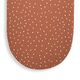 SNUZ Οργανικό Λινό Σεντόνι για Καλαθούνα  Terracotta - Σεντόνια Κούνιας στο Oneirokosmos