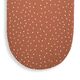 SNUZ Οργανικό Λινό Σεντόνι για Καλαθούνα  Terracotta - Σεντόνια Κούνιας στο Oneirokosmos