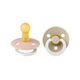 Bibs Σετ Πιπίλες Colour Glow Latex No1 Blush / Vanilla 2τμχ. 110243 - Πιπίλες στο Oneirokosmos